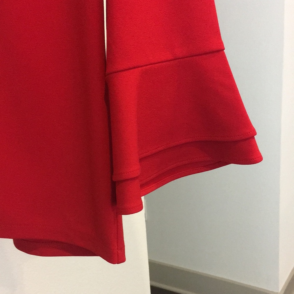 Ann Taylor Red Top - Picture 7 of 8